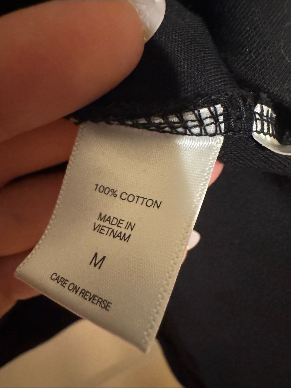 New York & Company Black Polo Collar Fit-and-Flare Dress with White Trim Medium - Picture 6 of 6